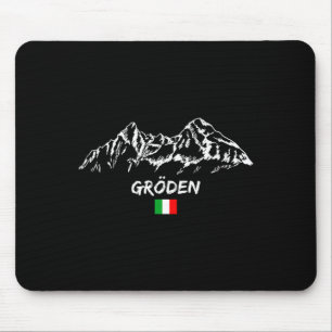 Mountain panorama ski holidays apres-ski val mouse mat