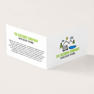 Mountain Park, Holiday Park Detailed Business Card