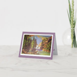 Mountain Pass Thank You Card