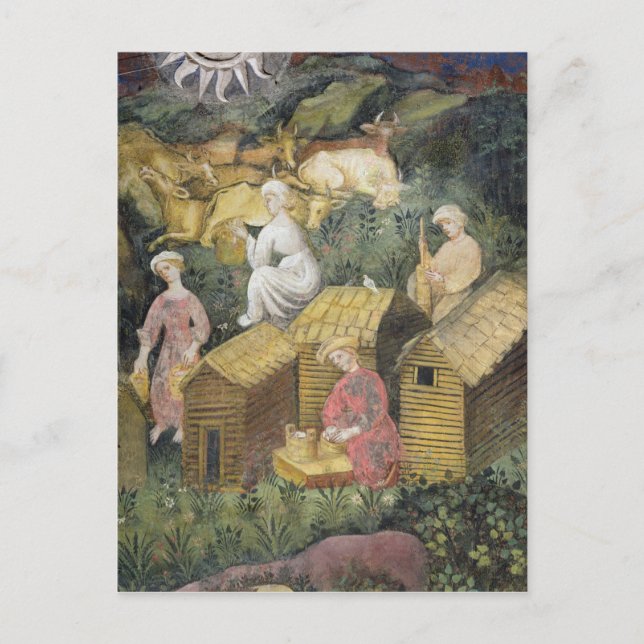 Mountain pastures postcard (Front)