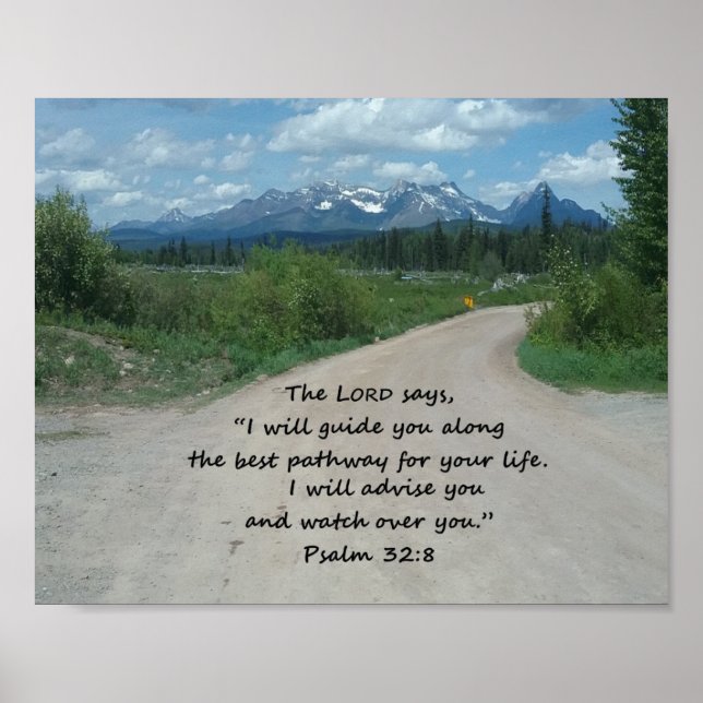 Mountain Pathway Poster (Front)