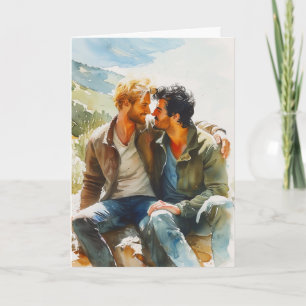 Mountain Peak Embrace Card