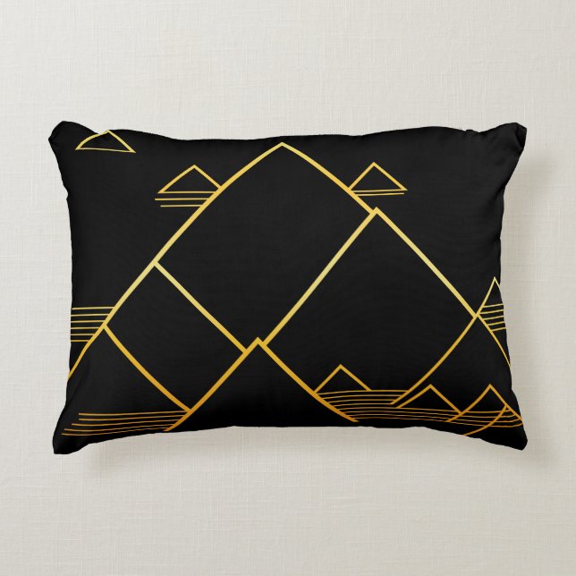 Mountain Peak Minimalism Decorative Cushion (Front)