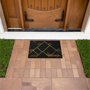 Mountain Peak Minimalism Doormat