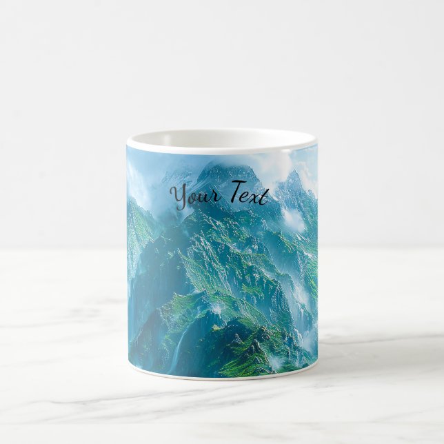 Mountain Peaks Coffee Mug (Center)