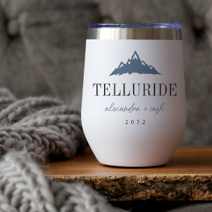 Mountain Peaks Destination Wedding Favour