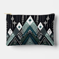 Mountain Peaks Tribal Geometric 
