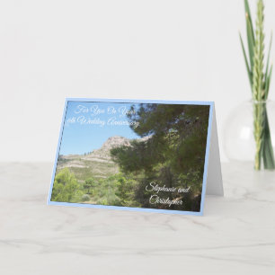 Mountain Personalised 6th Wedding Anniversary Card