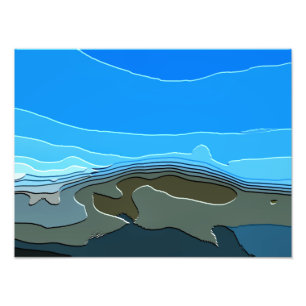 MOUNTAIN PHOTO PRINT