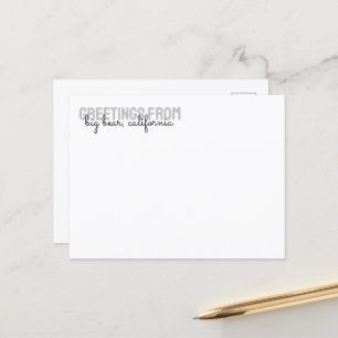 Mountain Pine Cabin Vacation Rental - Postcard