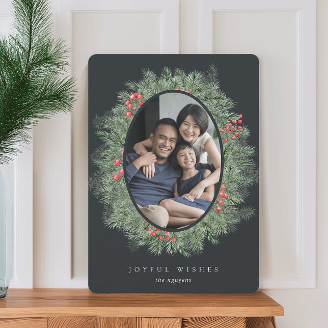 Mountain Pine | Holiday Photo Card (Creator Uploaded)