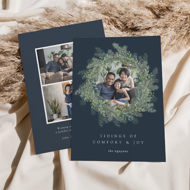 Mountain Pine | Holiday Photo Card (Creator Uploaded)