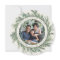 Mountain Pine | Round Holiday Photo Card