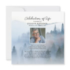 Mountain Pines Celebration of Life Funeral Program