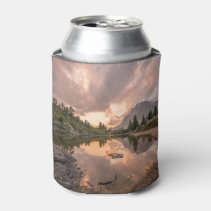Mountain Pond custom monogram can cooler
