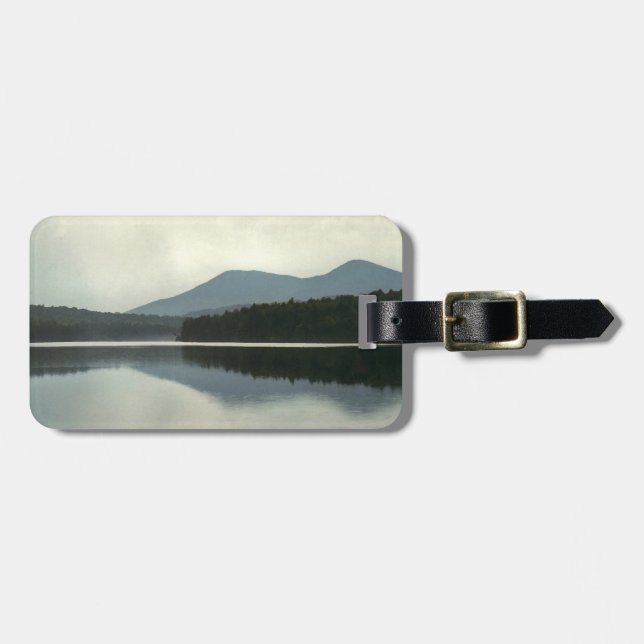 Mountain Pond Luggage Tag (Front Horizontal)