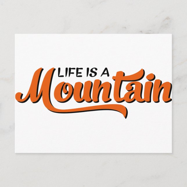 Mountain Postcard (Front)
