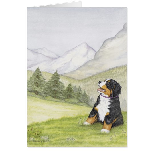 Mountain Pup Card
