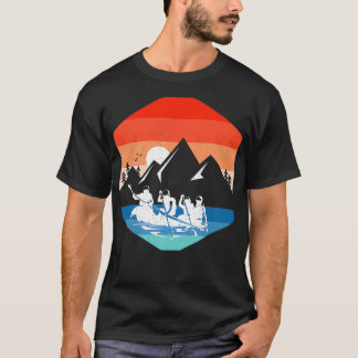 MOUNTAIN RAFTING VINTAGE tshir River Rafter Water  T-Shirt