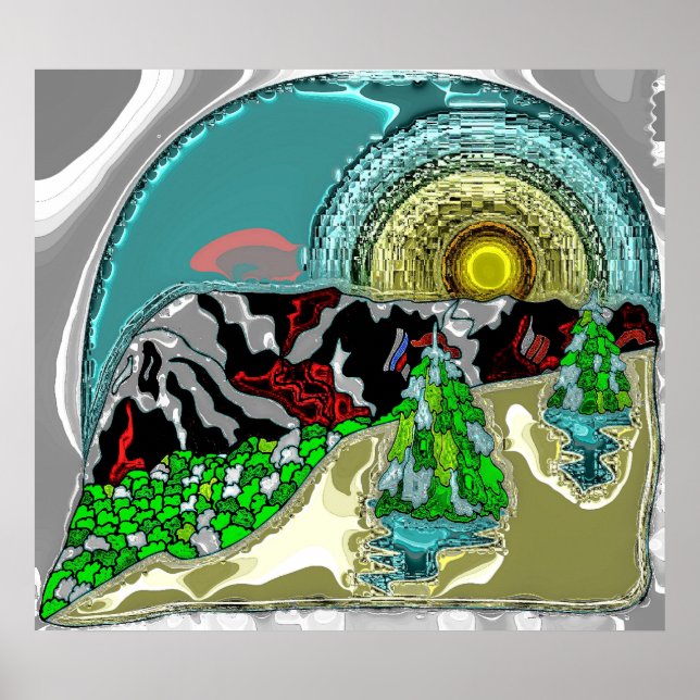 Mountain Range 14 Poster (Front)