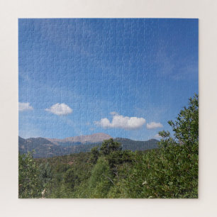 Mountain Range Clouds Jigsaw Puzzle