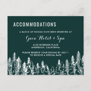 Mountain Range Insert Card