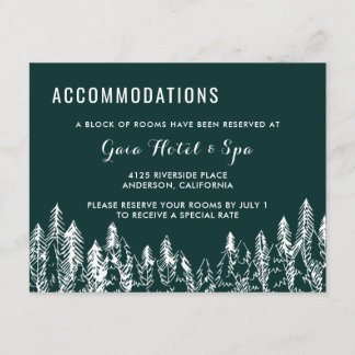 Mountain Range Insert Card