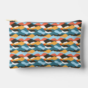 Mountain Range Waves Accessory Pouch
