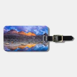 Mountain reflection, California Luggage Tag