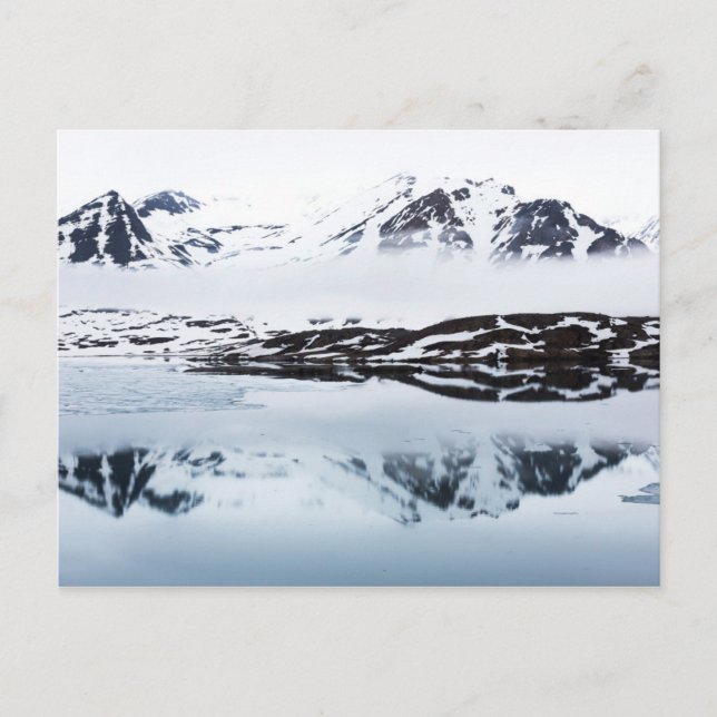 Mountain reflections, Norway Postcard (Front)