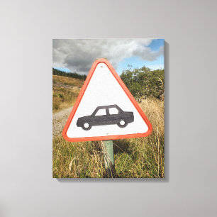 MOUNTAIN ROAD CANVAS PRINT