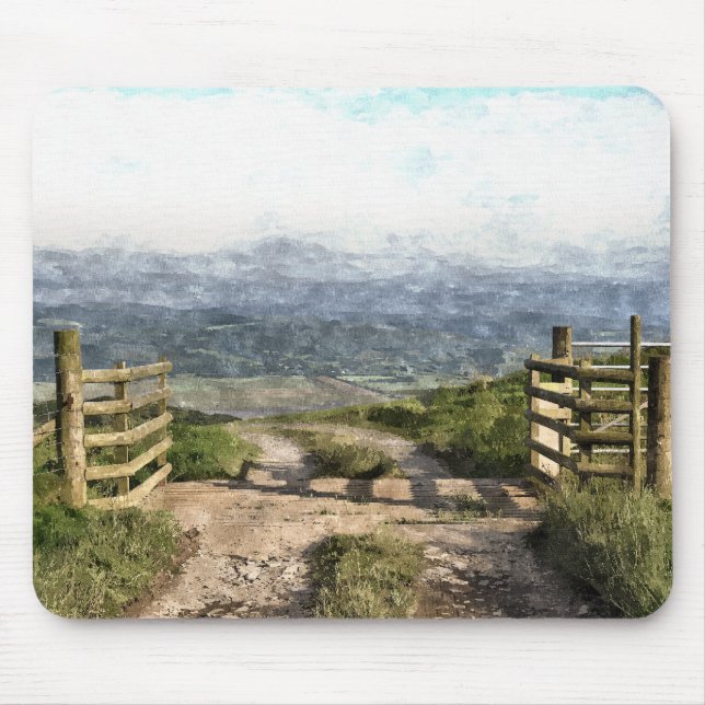 MOUNTAIN ROAD MOUSE MAT (Front)