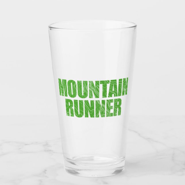 Mountain Runner Glass (Front)