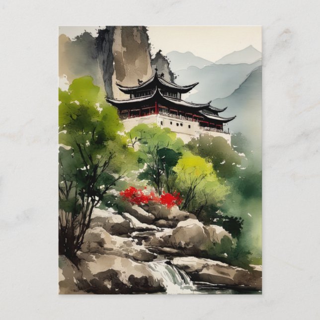 Mountain Sanctuary Postcard (Front)