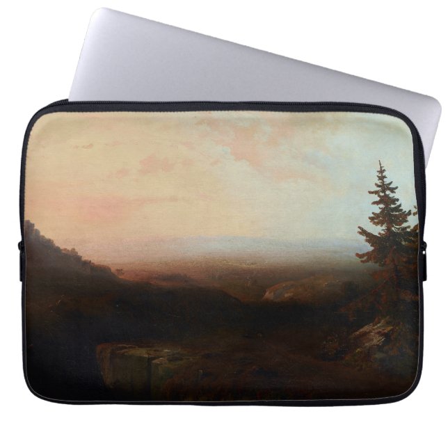 Mountain Scene by Moran Laptop Sleeve (Front)
