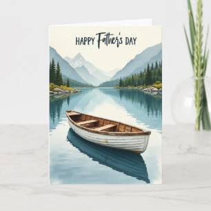 Mountain Scene Fathers Day Card