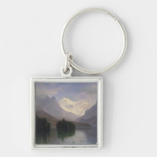 Mountain Scene Key Ring