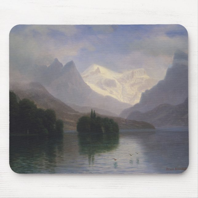 Mountain Scene Mouse Mat (Front)