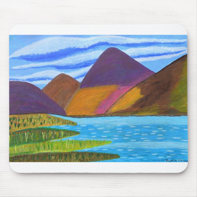Mountain Scenery .JPG Mouse Mat (Front)