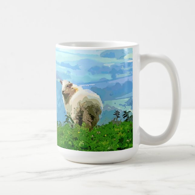 MOUNTAIN SHEEP COFFEE MUG (Right)
