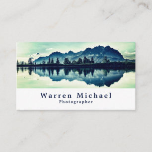 Mountain Shot, Photographer, Photography Business Card