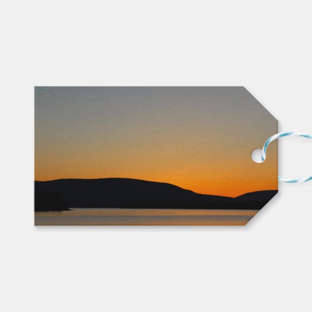 Mountain Silhouette Gift Tags (Front (Horizontal))