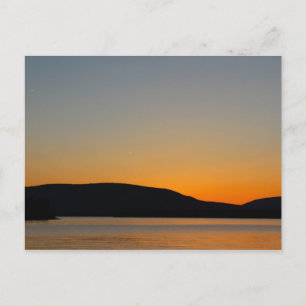 Mountain Silhouette Postcard