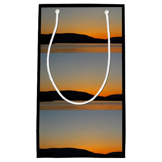 Mountain Silhouette Small Gift Bag (Front)