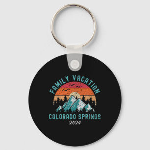 Mountain Skiing Hiking Family Vacation Colorado Sp Key Ring