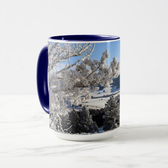 Mountain Snow Combo Mug (Front Left)