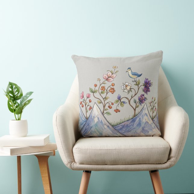 Mountain Solitude Cushion (Chair)