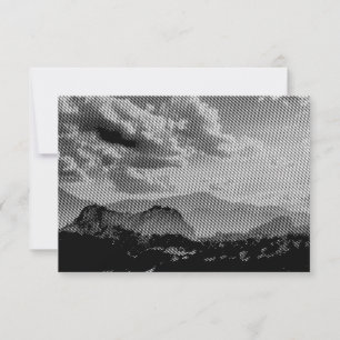 mountain spirit RSVP card