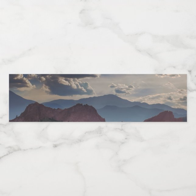 mountain spirit  water bottle label (Single Label)