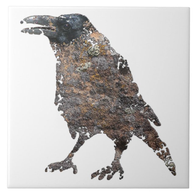 Mountain Spirits - Crow Tile (Front)